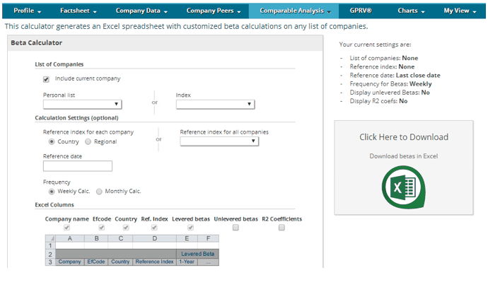 InfinancialsExcelCalculator