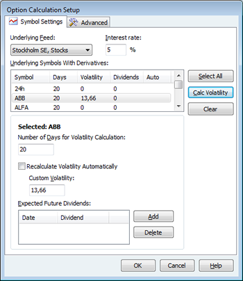 OptionCalc