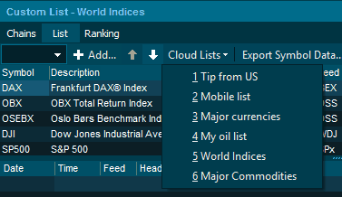 CloudListSelect