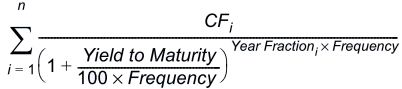 ytm formula