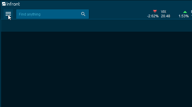 Tools Menu